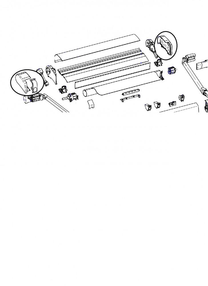 Thule Eindkap LH+RH 9200