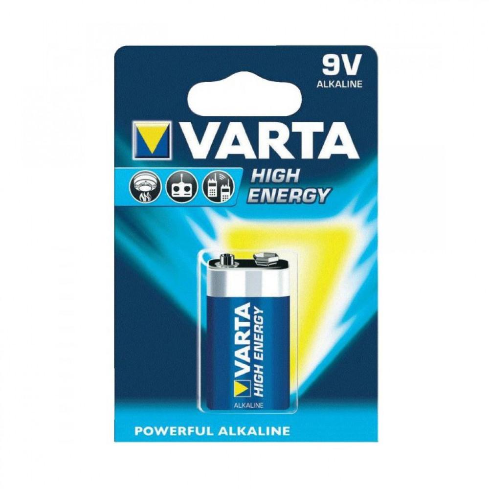 Varta High Energy Alkaline Batterij 9 Volt