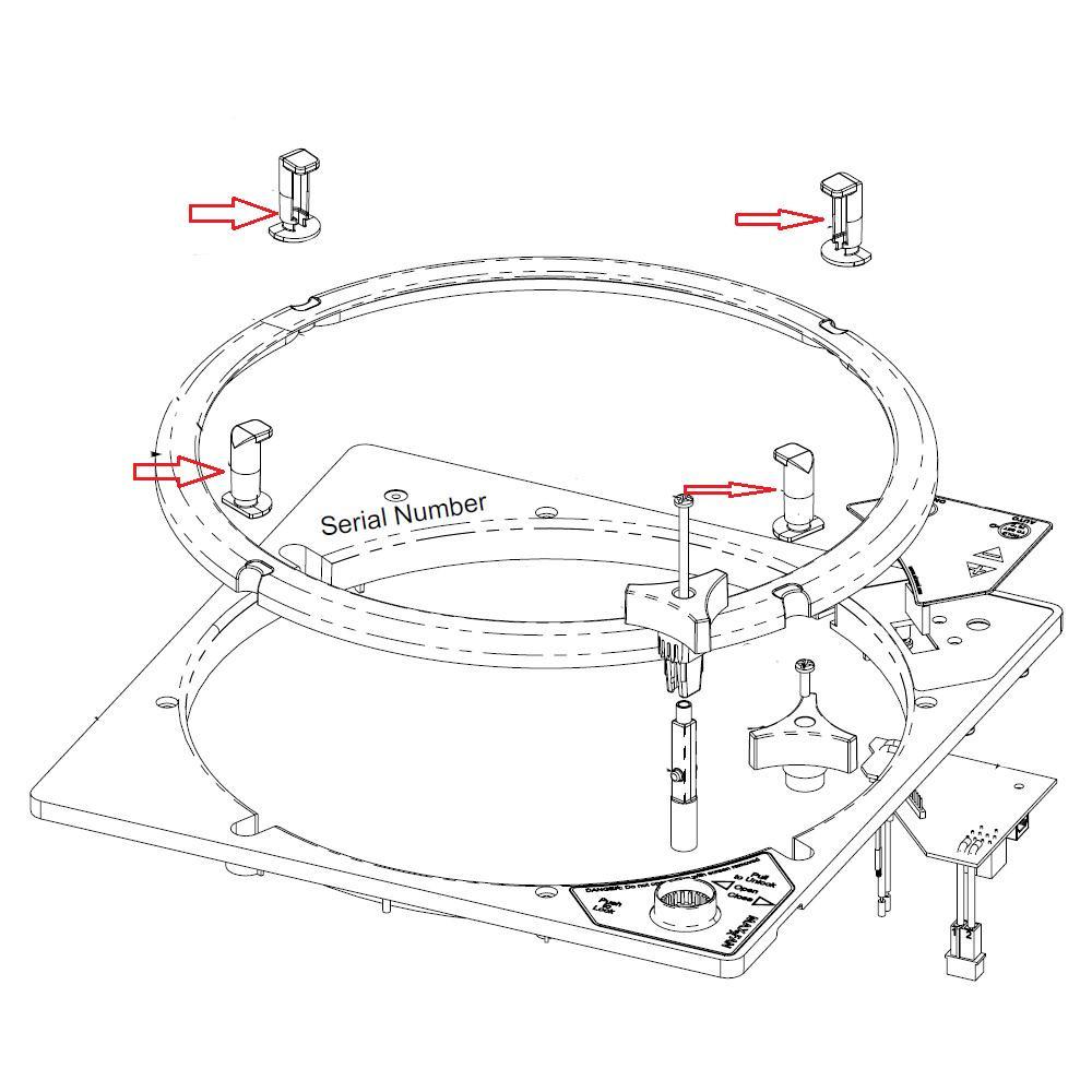 MaxxFan Bevestigingsklemmen Ring