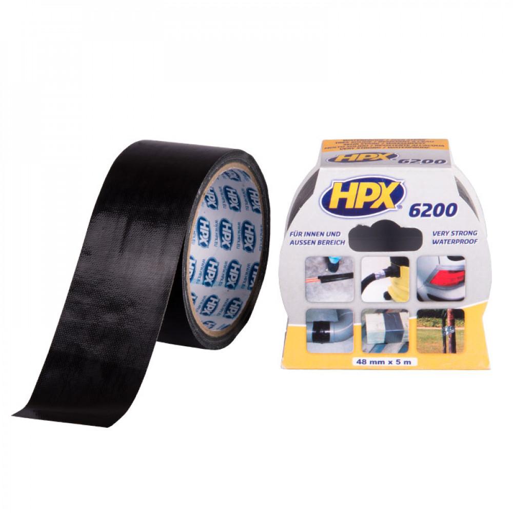 HPX 6200 Reparatie Tape 48mm x 5m Zwart