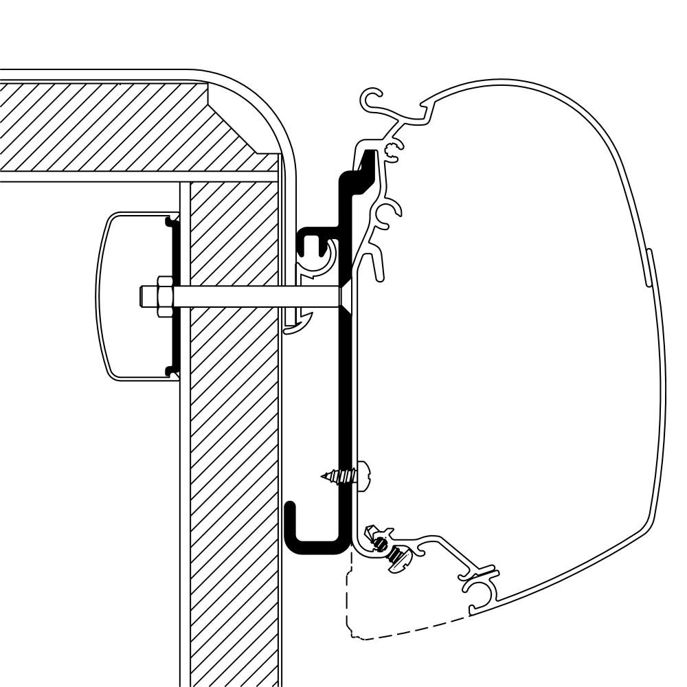 Thule Rapido Serie Adapter 400