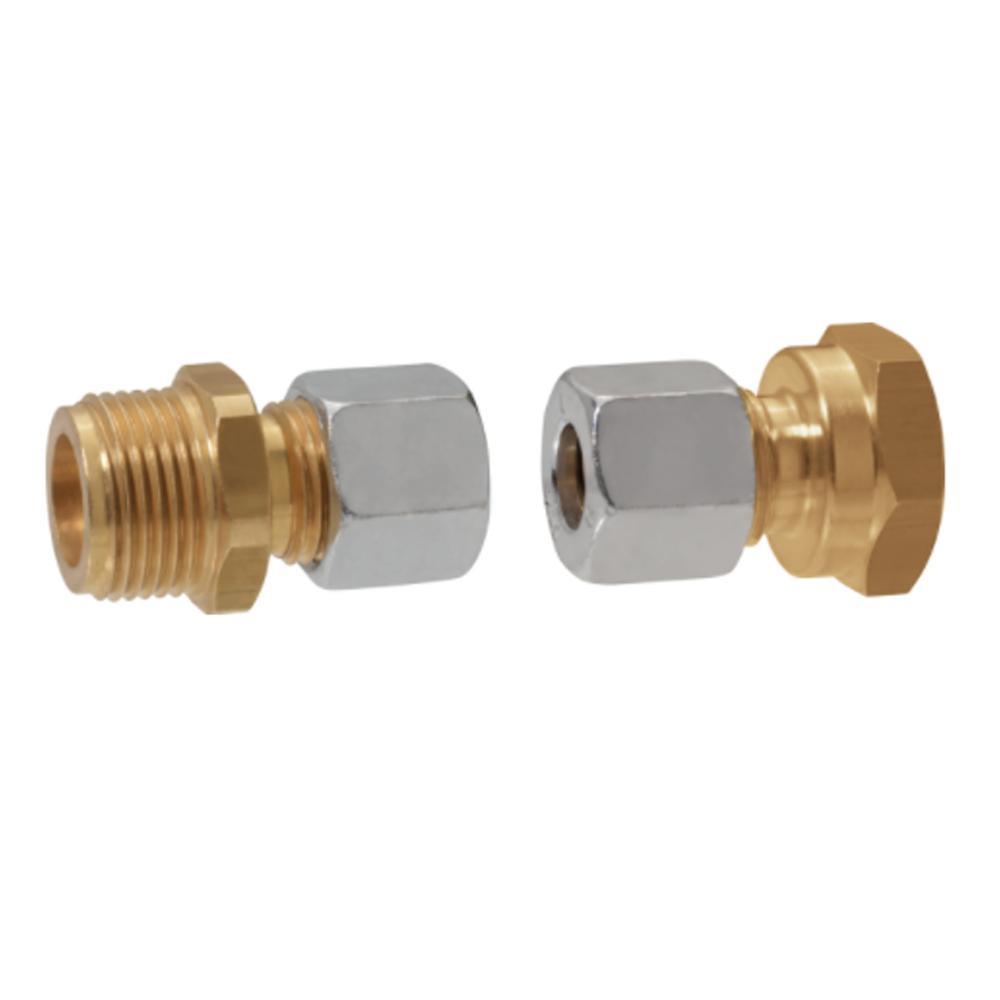 GOK Caramatic Aansluitset 2x M20x 1.5x2x RVS