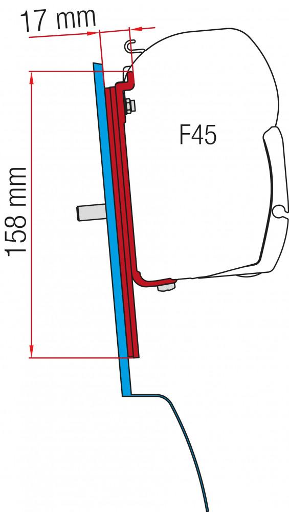 Fiamma Ford Custom Nugget High Roof Kit H2-L2 >2015 F45