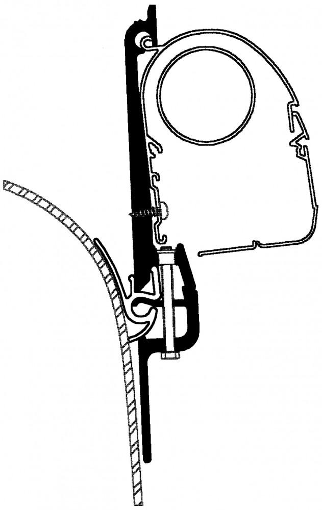 Thule Hymer Car 99 Adapter