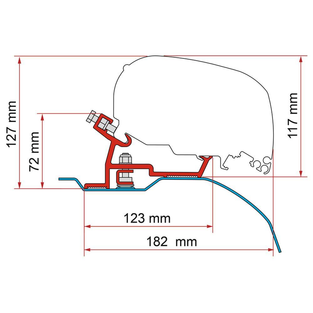 Fiamma Ducato/Jumper/Boxer Kit H2-L2/L3 >2006 F65S/F80S