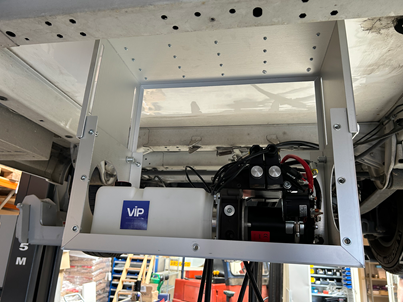 V.I.P. onderbouwbox aluminium voor powerpack levelsysteem – afbeelding 2