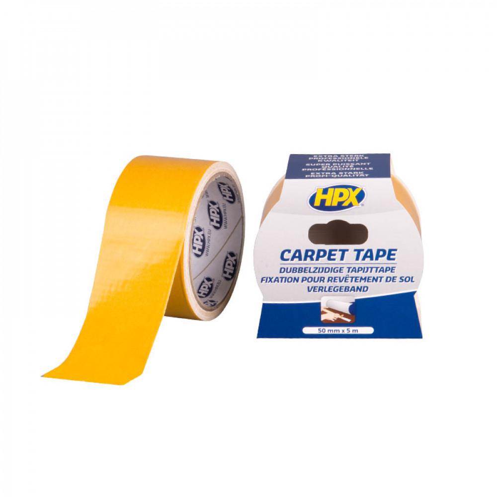 Dubbelzijdig Tapijttape - Wit 5m