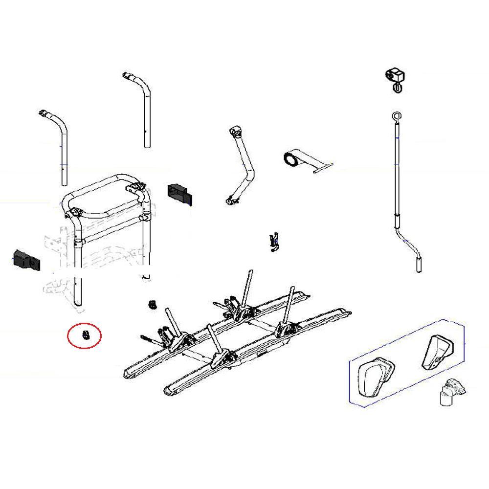 Thule Lift V16 Stop Buis 40ᴼ