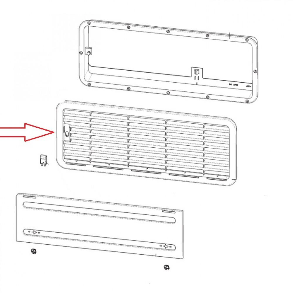 Dometic rooster L100 donkergrijs 2890593029
