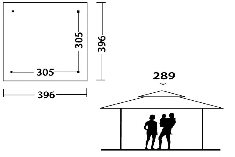 Outwell Wakefield Shelter Partytent