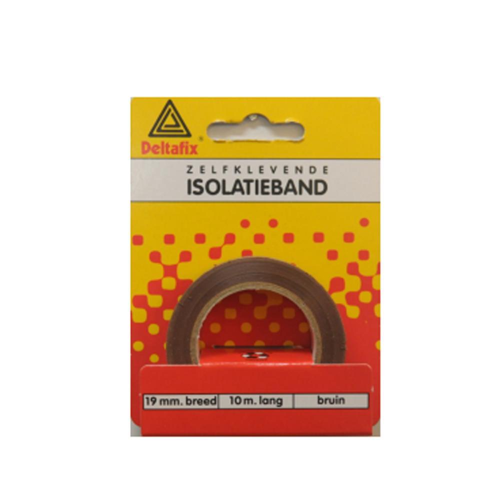 Deltafix Isolatieband Op Kaart 10mtrx19mm Bruin