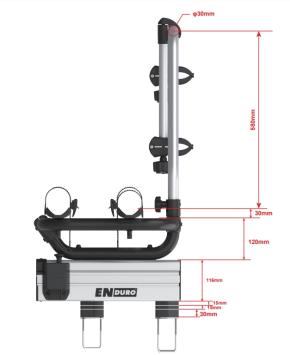 ENDURO BS260 DISSEL FIETSENDRAGER