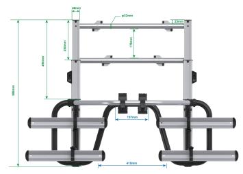 ENDURO BS260 DISSEL FIETSENDRAGER