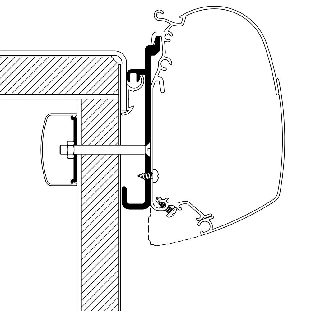 Thule Rapido Serie Adapter 400