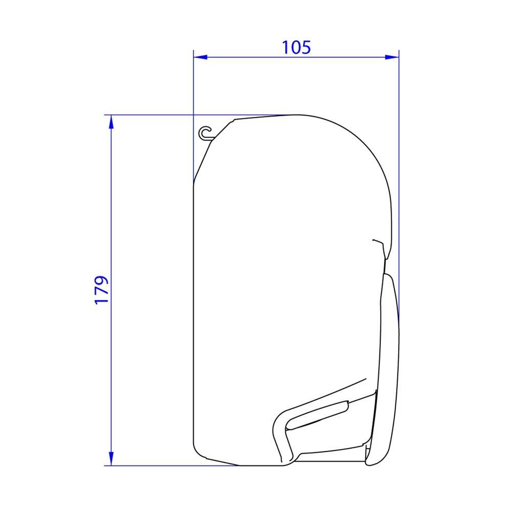 Thule 8000 230V 600 Wit-Uni White