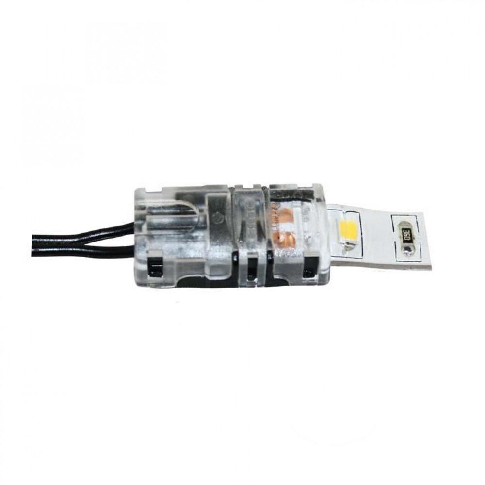 LED Strip Connector met bedrading  8mm strip