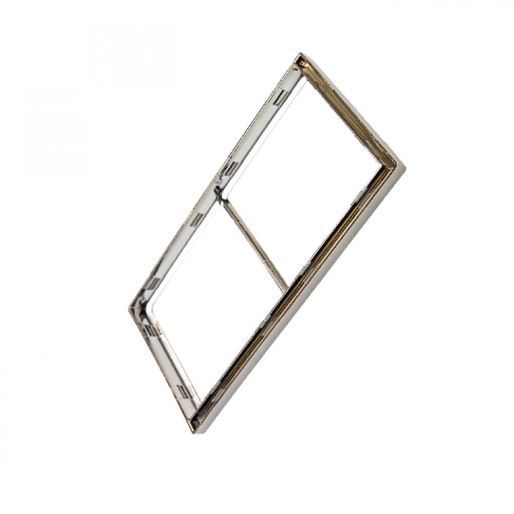 Presto Afdekraam 2-Vaks S-20.000 Chroom Hoogglans