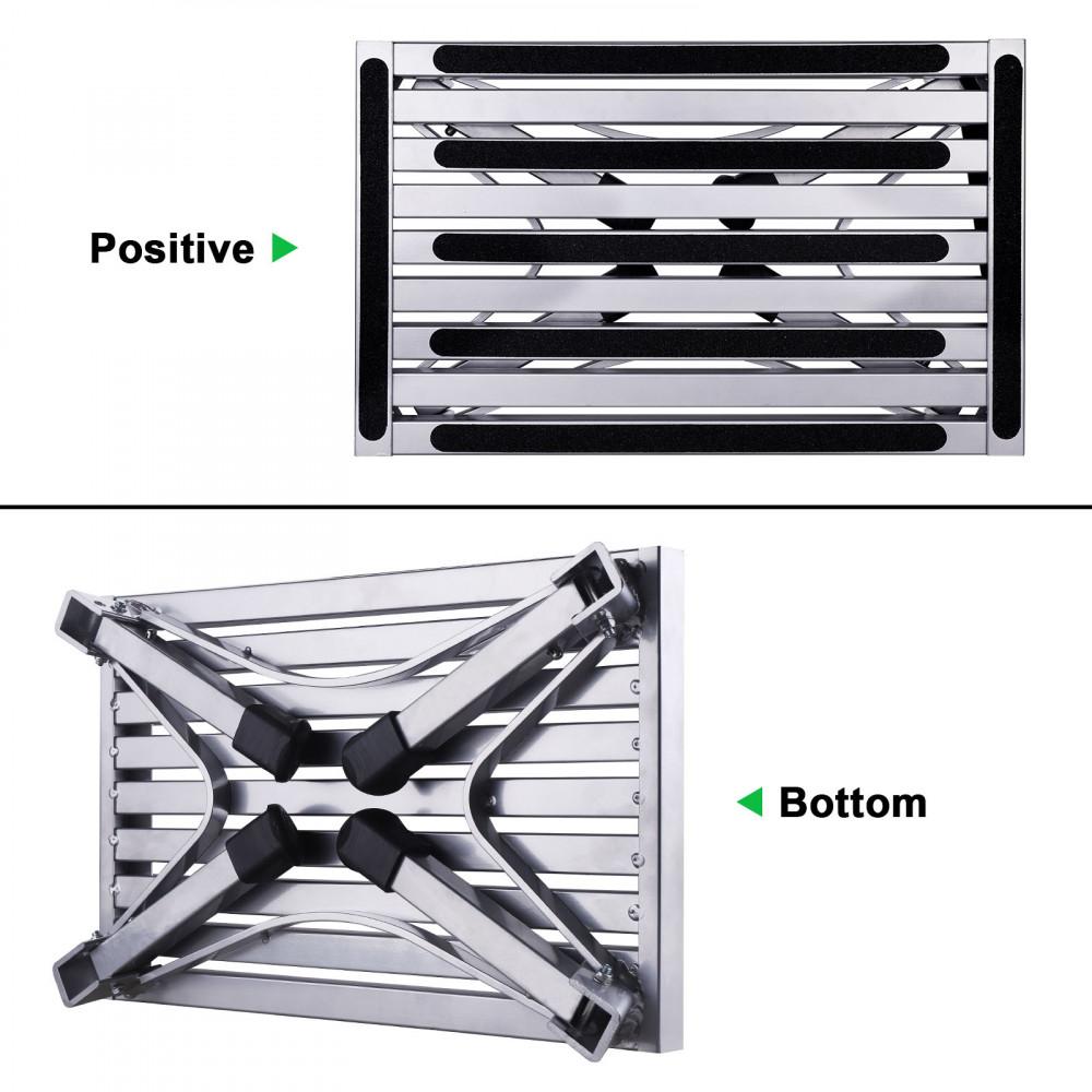HTD Opstap Aluminium Enkel
