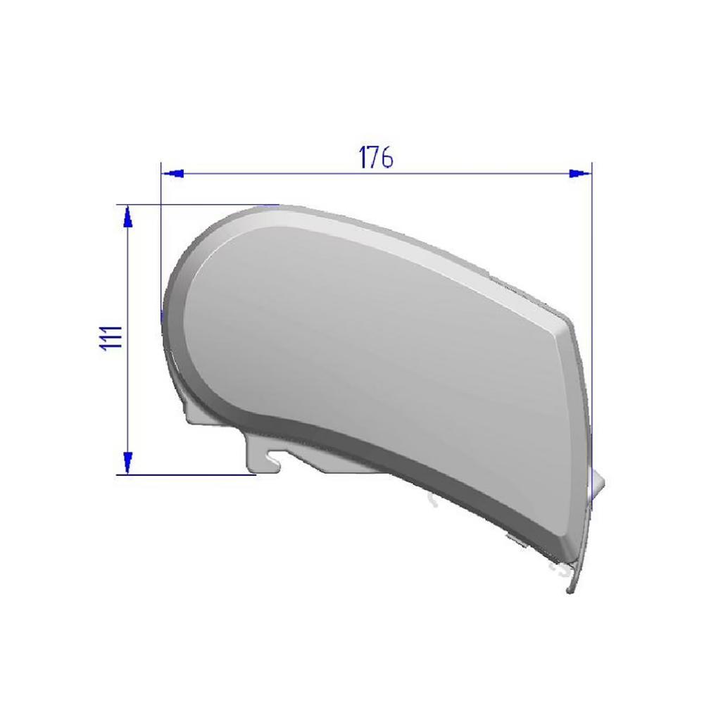 Thule 9200 230V 450 Geanodiseerd-Mystic Grey