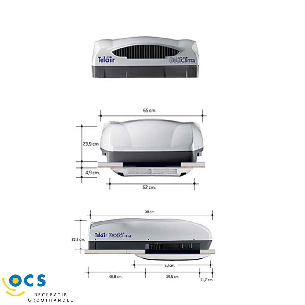 Telair Airco DualClima 12500H Wit