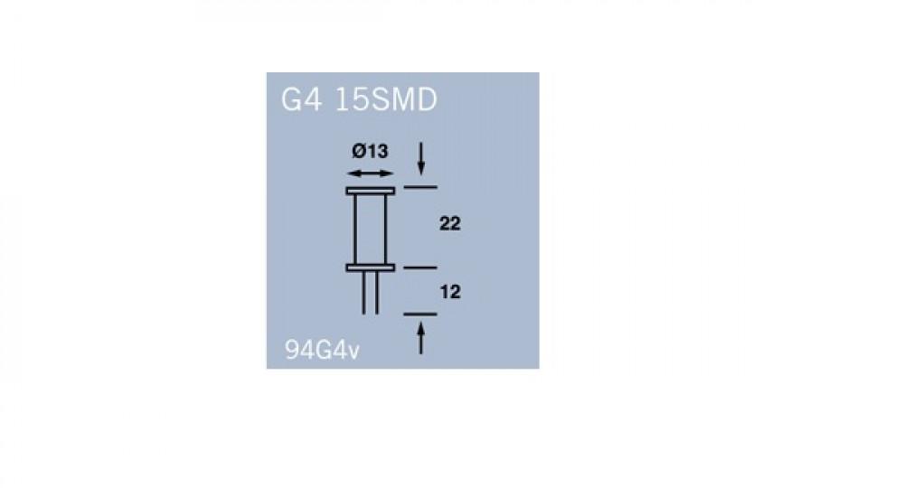 Frilight LED Lamp G4 1.2W 80 Lumen