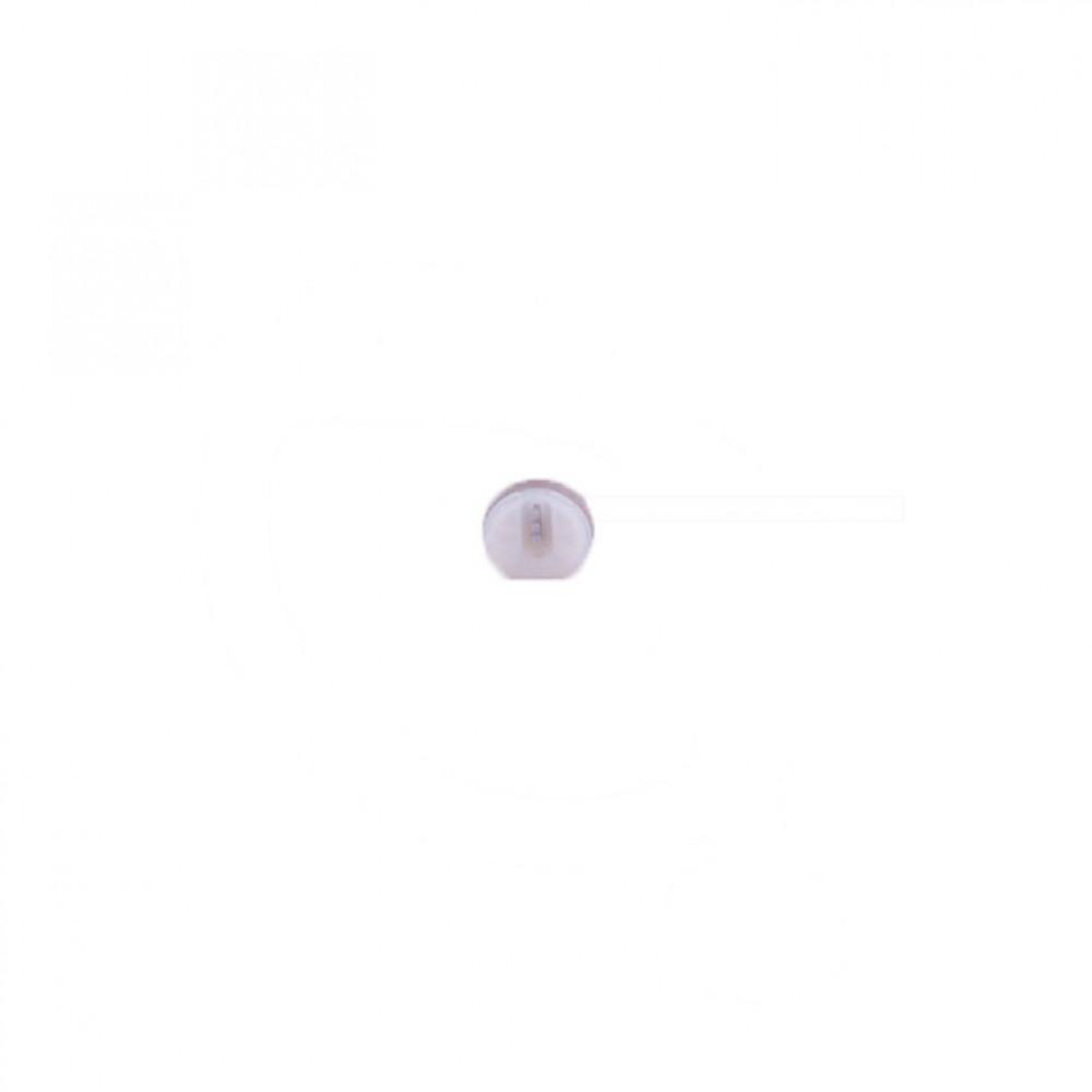 Hoekverbinder rond afgevlakt afdekkap licht grijs