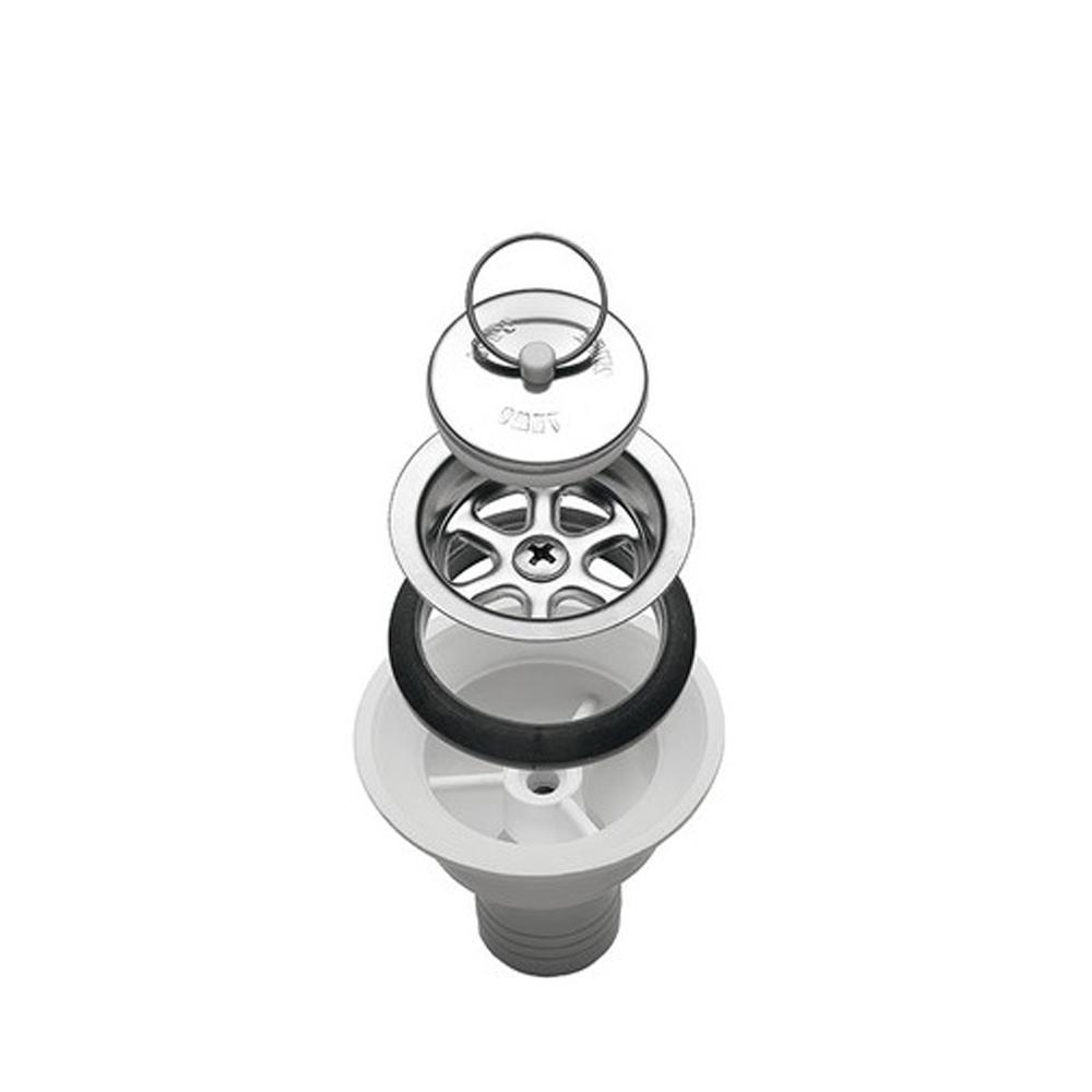 Smev Afvoerplug Recht 25mm Compleet