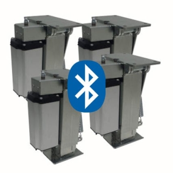 TESA Autolift 4 Steunpoten | Prijs incl. montage én adapterplaten voor & achter